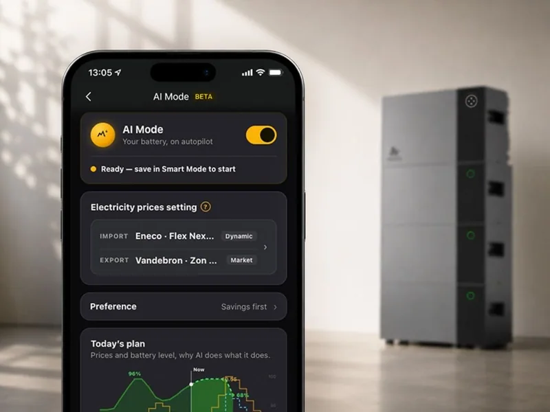 Dit grote thuisbatterijmerk lanceert plug-in batterij