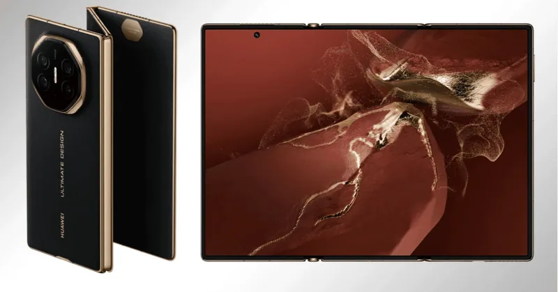 Huawei Mate XT is dubbel vouwbaar en jij gaat hem niet kopen