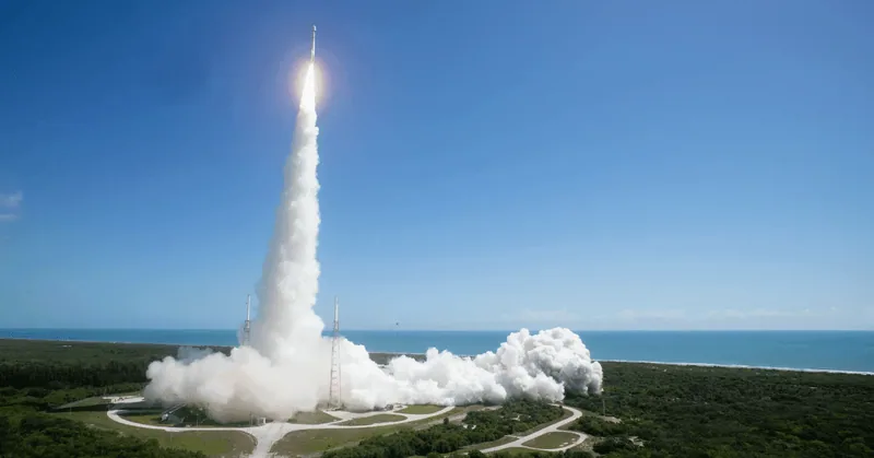 Lancering van de Boeing Starliner