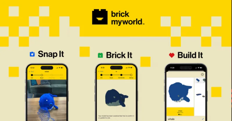 Brick My World, deze app maakt alles van Lego