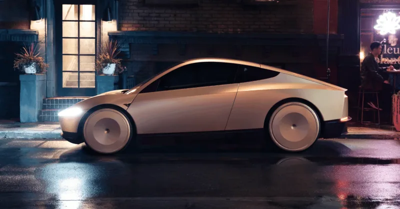 Tesla onthult Cybercab en Robovan