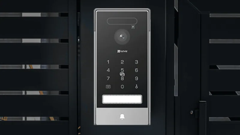 EZVIZ HP7 Pro, slimme deurbel met handpalmherkenning