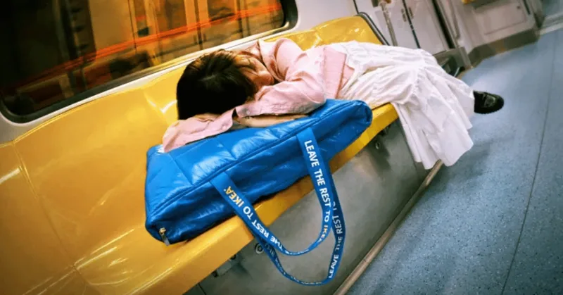 Ikea Frakta, blauwe tas krijgt een prachtige make-over