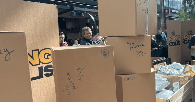 Een gokje wagen? Verloren pakketjes kopen per 100 gram
