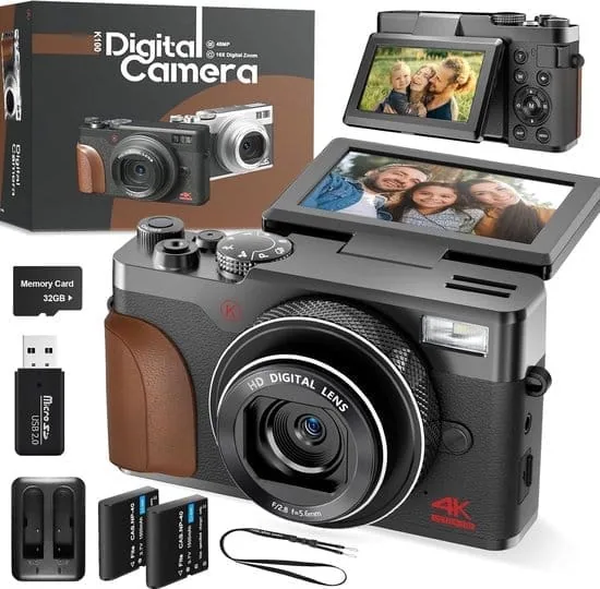 NBD K100 - Digitale Camera - 4K & 56MP
