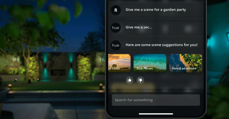 Philips Hue heeft nu ook AI-assistent in zijn app