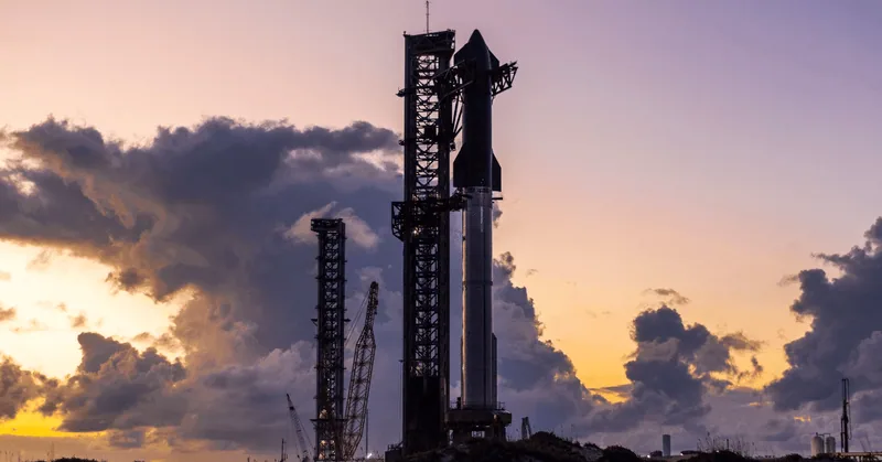 SpaceX lanceert Starship en 'vangt' booster, bizar