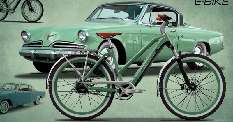 Studebaker e-bike heeft het design van het klassieke automerk