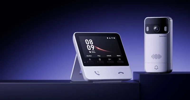 SwitchBot Smart Video Doorbell: deurbel met schermpje