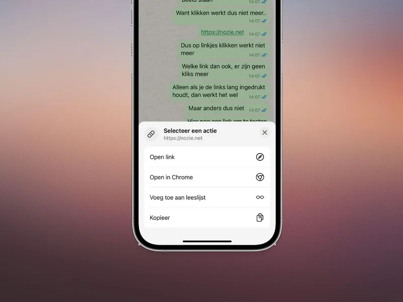 WhatsApp links openen niet: het mysterieuze linkjes-probleem
