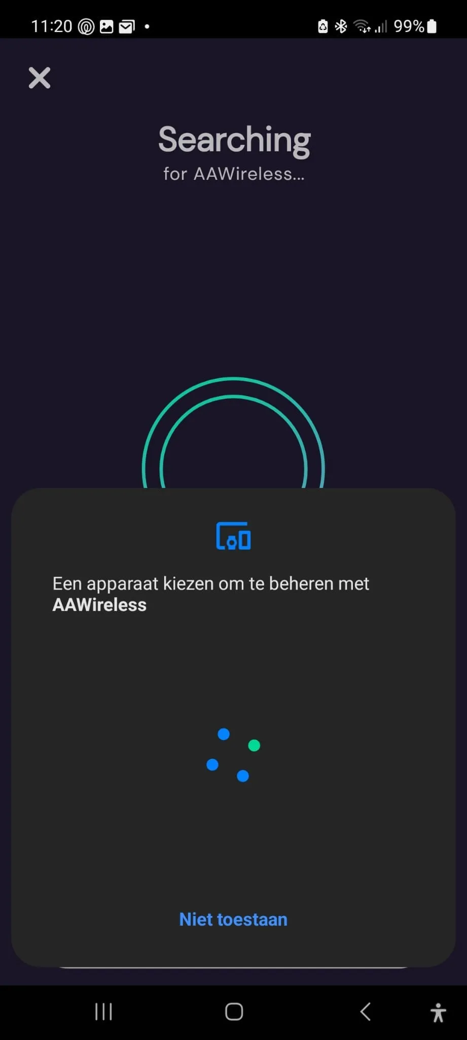 Aawirelless app