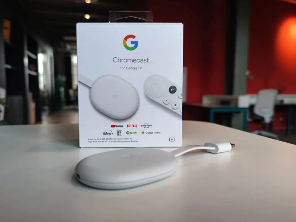 Chromecast met Google TV