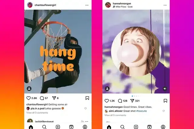 Instagram update