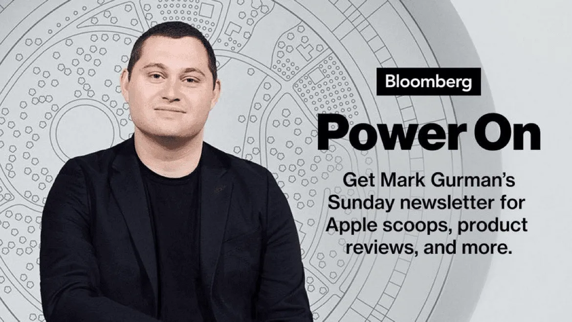 Mark Gurman nieuwsbrief