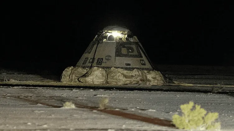 Boeing Starliner is terug