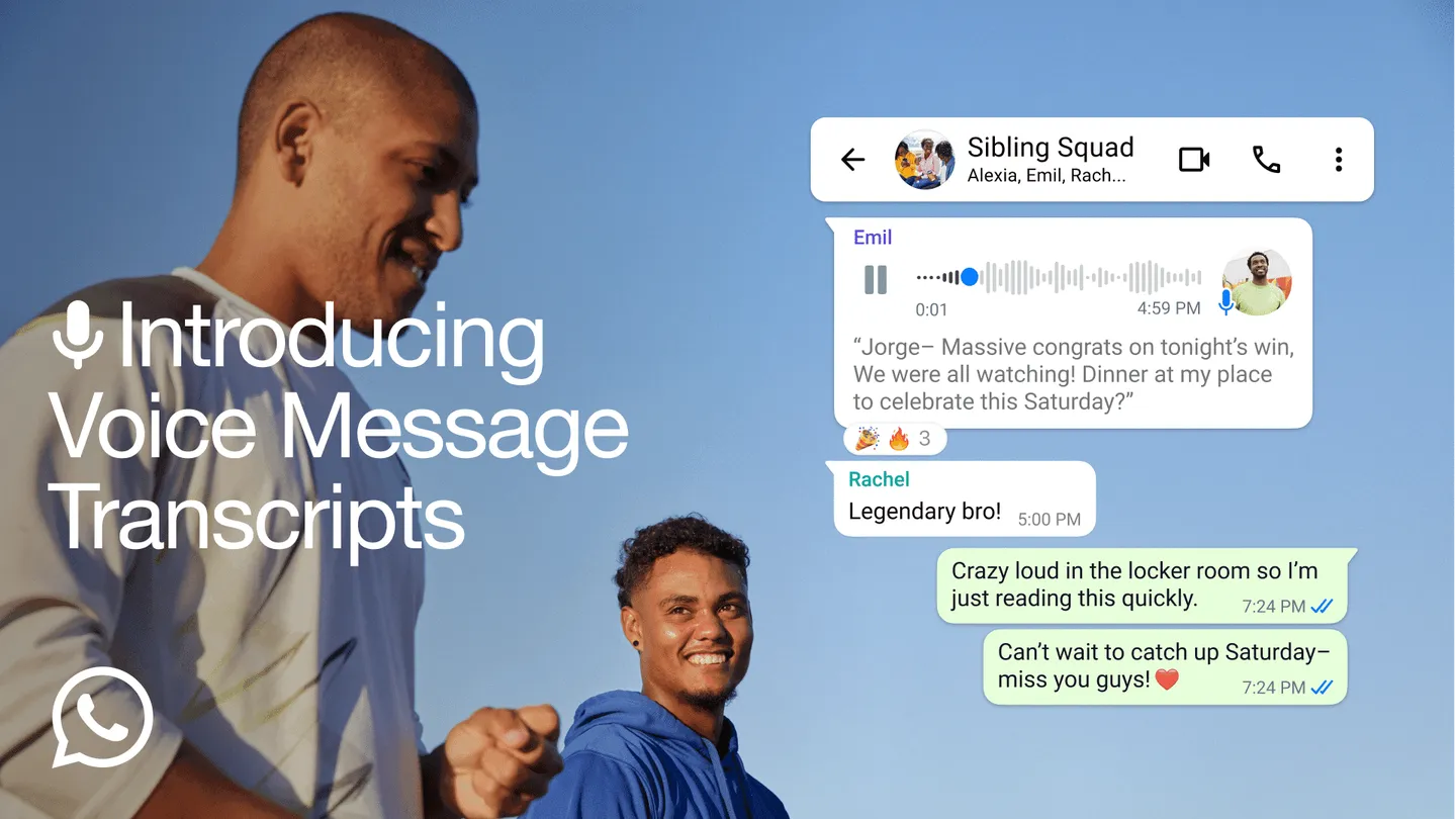 WhatsApp voice messages