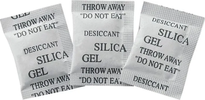 Silica gel zakjes